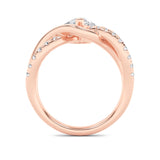 1.5CTW Pear Shaped Lab Grown Diamond (F/VS) Fashion Solitaire Engagement Ring in 14K Gold