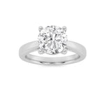 1CTW Round Shaped Lab Grown Diamond (G/VS) Insert Jacket Ring in 14K Gold