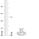 2CTW Radiant Shaped Lab Grown Diamond (F/VS) Twisted Shank Solitaire Engagement Ring in 14K Gold
