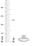 2CTW Round Shaped Lab Grown Diamond (F/VS) Twisted Shank Solitaire Engagement Ring in 14K Gold