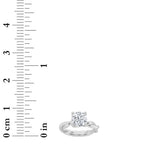 2.5CTW Round Shaped Lab Grown Diamond (F/VS) Twisted Shank Solitaire Engagement Ring in 14K Gold