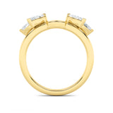 1CTW Marquise Shaped Lab Grown Diamond (F/VVS) Wrap Ring in 14K Gold