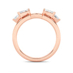 1CTW Marquise Shaped Lab Grown Diamond (F/VVS) Wrap Ring in 14K Gold