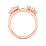 1CTW Marquise Shaped Lab Grown Diamond (F/VVS) Wrap Ring in 14K Gold