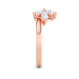 1CTW Marquise Shaped Lab Grown Diamond (F/VVS) Wrap Ring in 14K Gold