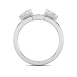 1CTW Marquise Shaped Lab Grown Diamond (F/VS) Wrap Ring in 14K Gold