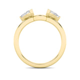 1CTW Marquise Shaped Lab Grown Diamond (F/VS) Wrap Ring in 14K Gold