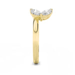 1CTW Marquise Shaped Lab Grown Diamond (F/VS) Wrap Ring in 14K Gold