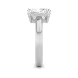 3CTW Radiant Shaped Lab Grown Diamond (F/VS) Toi et Moi Fashiion Ring in 14K Gold