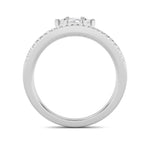 0.5CTW Marquise Shaped Lab Grown Diamond (F/VS) Fashion Ring in 14K Gold