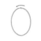 33CTW Emerald Lab Grown Diamond (F/VS ) Necklace in 14K Gold