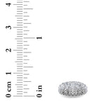6CTW Oval Shaped Lab Grown Diamond (F/VS) Eternity Band Ring in 14K Gold