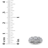 4CTW Marquise Shaped Lab Grown Diamond (F/VVS) Eternity Band Ring in 14K Gold