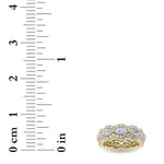 4CTW Marquise Shaped Lab Grown Diamond (G/VS) Eternity Band Ring in 14K Gold