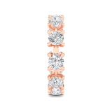 3CTW Round Shaped Lab Grown Diamond (F/VS) Eternity Band Ring in 14K Gold