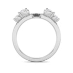 0.75CTW Round Shaped Lab Grown Diamond (F/VS) Fashion Wrap Ring in 14K Gold