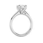 0.75CTW Round Shaped Lab Grown Diamond (E/VS) Classic Solitaire Engagement Ring in 14K Gold