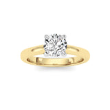 0.75CTW Round Shaped Lab Grown Diamond (E/VS) Classic Solitaire Engagement Ring in 14K Gold