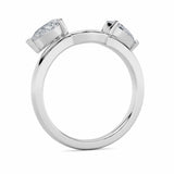 1CTW Pear Shaped Lab Grown Diamond (F/VS) Wrap Ring in 14K Gold
