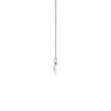 1CTW Pear Shaped Lab Grown Diamond (F/VS) Heart Shaped Dangle Pendant in 14K Gold
