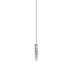2CTW Marquise Shaped Lab Grown Diamond (F/VS) Heart Shaped Pendant in 14K Gold