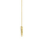 2CTW Marquise Shaped Lab Grown Diamond (F/VS) Heart Shaped Pendant in 14K Gold