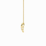 1CTW Round Shaped Lab Grown Diamond (F/VS) Heart Shaped Pendant in 14K Gold