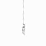 2CTW Pear Shaped Lab Grown Diamond (F/VS) Heart Shaped Pendant in 14K Gold