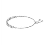 1CTW Round Shaped Lab Grown Diamond (F/VS) Bolo Bracelet in 14K Gold