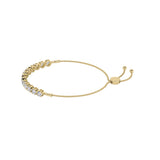 2.5CTW Round Shaped Lab Grown Diamond (F/VS) Bolo Bracelet in 14K Gold