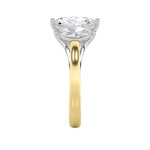 2.5CTW Marquise Shaped Lab Grown Diamond (F/VS) Five Stone Ring in 14K Gold