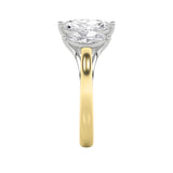 2.5CTW Marquise Shaped Lab Grown Diamond (F/VS) Five Stone Ring in 14K Gold