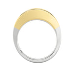 1.5CTW Oval Shaped Lab Grown Diamond (F/VS) East West Solitaire Ring in 14K Gold
