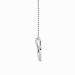 1.25CTW Marquise Shaped Lab Grown Diamond (F/VS) Heart Shaped Pendant in 14K Gold