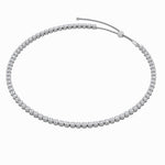 11CTW Round Shaped Lab Grown Diamond (F/VS)  Necklace in 14K Gold
