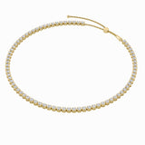 11CTW Round Shaped Lab Grown Diamond (F/VS)  Necklace in 14K Gold