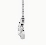 2CTW Pear Shaped Lab Grown Diamond (F/VS) Knot Pendant in 14K Gold