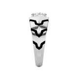 1.5CTW Round Shaped Lab Grown Diamond (F/VS) Mens Ring in 14K White Gold