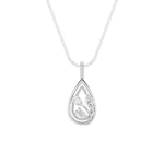 1CTW Marquise Shaped Lab Grown Diamond (F/VS) Pendant in 14K Gold