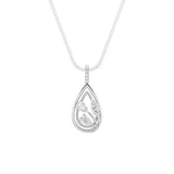 1CTW Marquise Shaped Lab Grown Diamond (F/VS) Pendant in 14K Gold