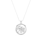 2CTW Marquise Shaped Lab Grown Diamond (F/VS) Pendant in 14K Gold