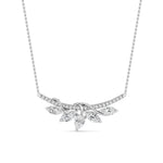 1.5CTW Pear Shaped Lab Grown Diamond (F/VS) Necklace in 14K Gold