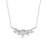 1.5CTW Pear Shaped Lab Grown Diamond (F/VS) Necklace in 14K Gold