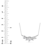 1.5CTW Pear Shaped Lab Grown Diamond (F/VS) Necklace in 14K Gold
