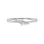 2CTW Marquise Shaped Lab Grown Diamond (F/VS) Bracelet in 14K Gold