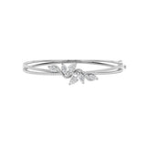 2CTW Marquise Shaped Lab Grown Diamond (F/VS) Bracelet in 14K Gold