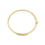 2CTW Marquise Shaped Lab Grown Diamond (F/VS) Bracelet in 14K Gold