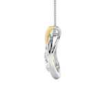 1.5CTW Pear Shaped Lab Grown Diamond (F/VS) Fancy Pendant in 14K Gold