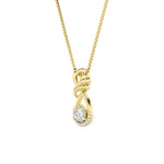 1CTW Round Shaped Lab Grown Diamond (F/VS) Solitaire Pendant in 14K Gold