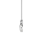 1CTW Oval Shaped Lab Grown Diamond (F/VVS) Organic Design Solitaire Pendant in 14K Gold
